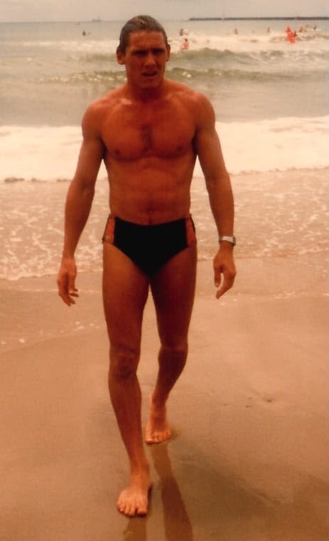 John Comley as a lifesaver